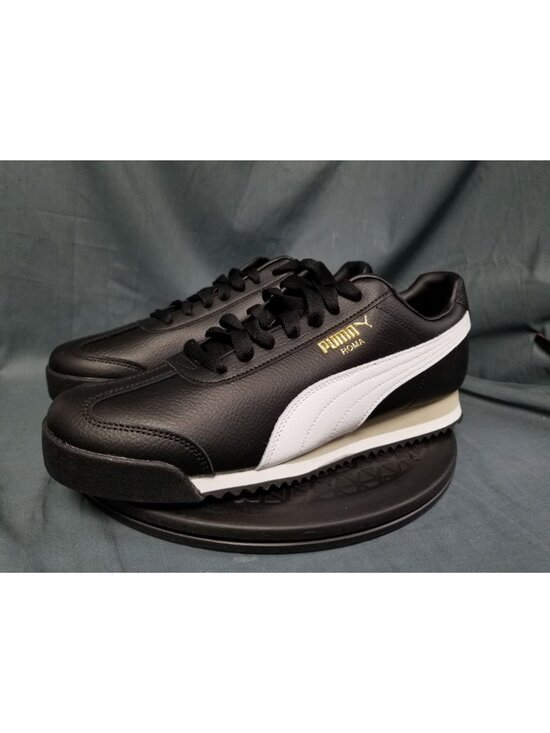 Puma Roma 24 Black White Sneakers 396868 02 Men\'s Size 12 NEW NO BOX! main image 10